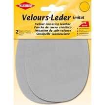 Kleiber + Co.GmbH Velour-Bügelfl./ oval, 9, ca. 13 cm x 10 cm