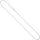 Jobo Kugelkette 925 Silber diamantiert 1,2 mm