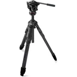 Manfrotto ONE Carbon Stativ + 500X Fluid-Kopf