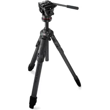 Manfrotto ONE Carbon Stativ + 500X Fluid-Kopf