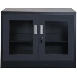 Aktenschrank Ufa dunkelgrau Metallschrank