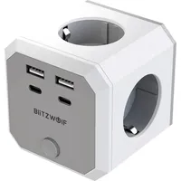 BLITZWOLF BW-EC2 8-in-1 Power Cube (4xAC / 2 x