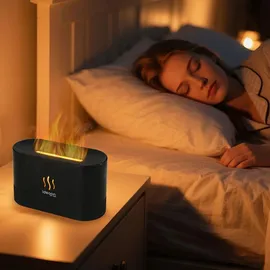ideoon home Aroma Diffuser 18 cm schwarz