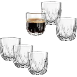 LEONARDO Espressoglas 0,06 l 6er Set