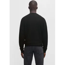 Boss ORANGE Strickpullover »Anion« mit BOSS-Badge BOSS ORANGE Silver041