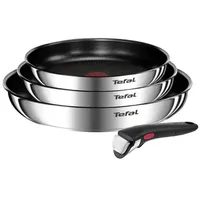 TEFAL Ingenio Emotion Pfannenset 4-Teilig Abnehmbaren Griff Pfannen, L897S404 FR