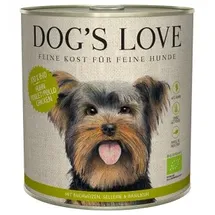 Dog's Love Bio Huhn mit Buchweizen, Sellerie & Basilikum 6 x 800 g