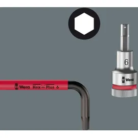 WERA 3950/9 Hex-Plus Winkelschlüsselsatz,