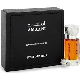Swiss Arabian konzentriertes Parfüm Öl Amaani 12ml Unisex