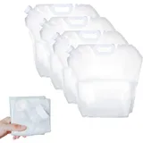 Katomi Faltbarer Wasserkanister 10L – Wasserbeutel, Camping Kanister, Tragbarer Wasserbehälter, Wassersack, BPA-frei, Wiederverwendbar, für Outdoor, Wandern, Notfall, Festival, Picknick