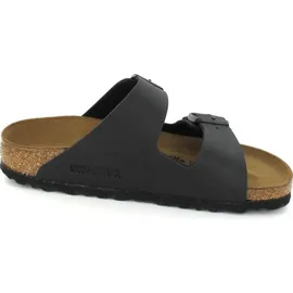 Birkenstock Arizona Weichbettung Naturleder geölt schwarz 46