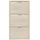 CaliCosy Schuhkipper Eiche 60 x 113 x 22 cm