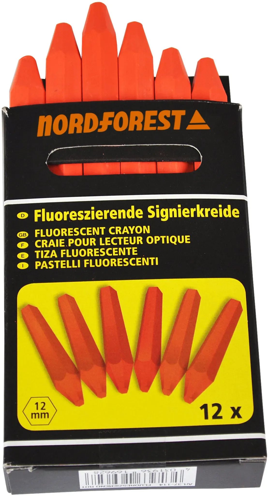 Nordforest fluoreszierende Signierkreide