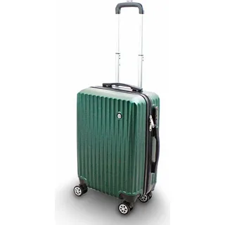 Barut Trolley Hartschalen Koffer Hartschalenkoffer Hardcase Größe M (Grün) Barut