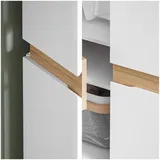 SoBuy Kleiderschrank 61 x 192 x 30 cm Weiß