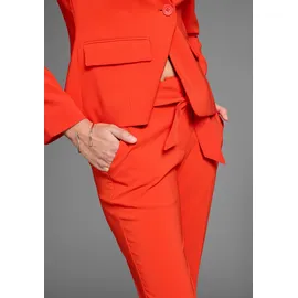 Hechter Paris Anzughose mit Bindegürtel Gr. 40 N-Gr, rot, , 45082802-40 N-Gr