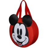 Disney Micky Maus Face-Jumbo Strandtasche Schwarz 53 x 50 cm