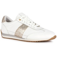 GEOX Damen D CALITHE Sneaker,White Gold,38 EU - 38 EU