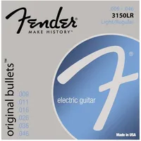 Fender Original Bullets 3150LR, Saiten für E-Gitarre, Reinnickel, Stärke