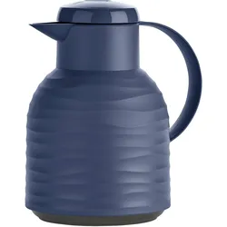 emsa Isolierkanne Samba Wave 1000 ml Edelstahl Blau