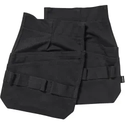 BLAKLÄDER® Flammhemmende Nageltaschen 1516, schwarz 1 Paar, Farbe: schwarz