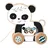 Eichhorn Nachziehtier Panda