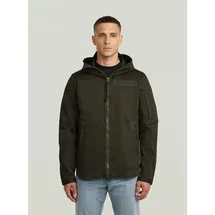 G-Star Batt Hooded Overshirt grau XL