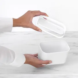 Brabantia Abfallbehälter fürs Badezimmer Weiß