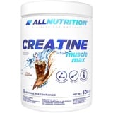 ALLNUTRITION Creatine Muscle Max Supplements Muskelaufbau - Creatin Monohydrat mit Taurin - Leistungssteigerung und Muskelaufbau - ohne Zuckerzusatz - Keratin Pulver Fitness 500g - Cola