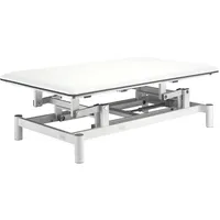 Bobathliege Ferrox Pro Power, Vojtaliege, Bobath Gymnastikliege, professionelle elektrische Bobathliege Sport-Tec medizinische Ferrox Bobathliege, Weiß