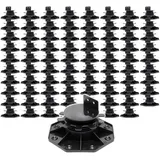 XPOtool Stelzlager 80 x 33-64 mm schwarz