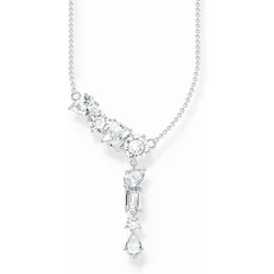 Y- Halskette mit Steinen besetzt Mismatch-Optik - Thomas Sabo Modell: KE2194-051-14
