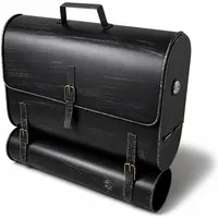 Mojawo Schultasche Schwarz inkl. Zeitungsfach