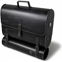 Mojawo Schultasche Schwarz inkl. Zeitungsfach