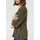 Comma, Kurzarmpullover Feinstrickpullover Khaki XL