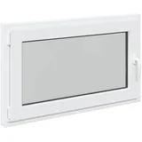 vidaXL Kellerfenster RISOR 100 x 60 cm weiß