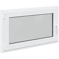 vidaXL Kellerfenster RISOR 100 x 60 cm weiß