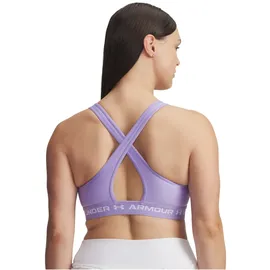 Under Armour Crossback Mid Bra Transparent/Weiß L