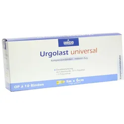 Urgolast Universal Binde 6 cmx5 m 10 St