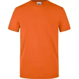 James & Nicholson Herren Workwear T-Shirt JN838 orange, 5XL