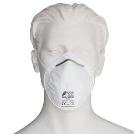AS Arbeitsschutz GmbH NITRAS SAFE AIR, Atemschutzmaske, FFP2 NR, ohne Ventil, weiß, EN 149, Box à 20 Stück | Packung (20 Stück)