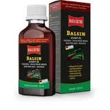 Ballistol Balsin Schaft-Öl rotbraun 50ml Flasche - Holzschutz gegen Regen, Nässe, Fäulnis und Schimmel