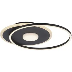 LED Deckenleuchte rund Switchmo schwarz 3 Stufen Dimmung modern