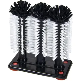 Fuchs Gastronomiebedarf Reinigungsbürste Gläserspülbürstengarnitur 2x18 cm + 1x25 cm