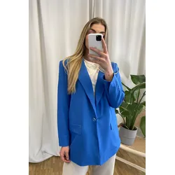 Violet Blazer - starkes Blau - ONLY