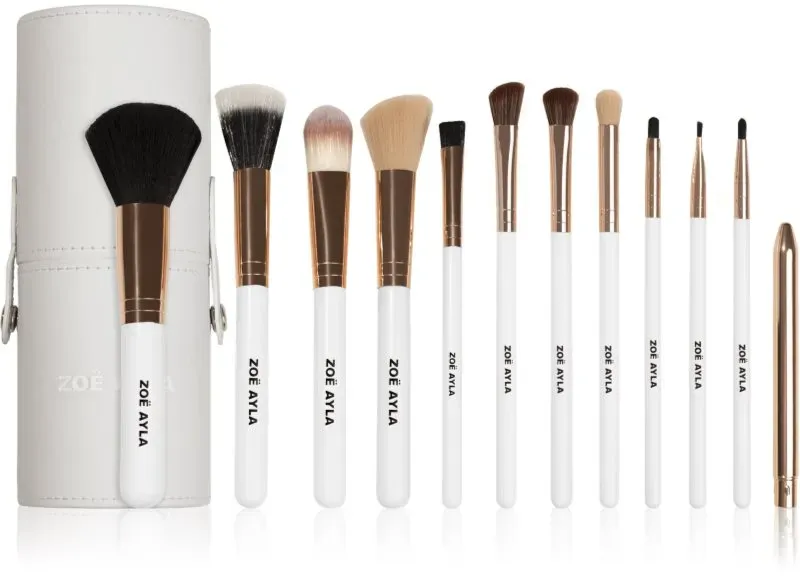 Zoë Ayla Makeup Brush Set 12 Piece Pinselset mit Etui