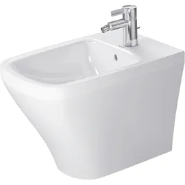 Duravit DuraStyle Stand-Bidet 37x57,5cm, m HL, ÜL, Hahnlochbank, Weiß