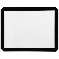 Pandoo Silikon Backmatte schwarz 42x32 cm