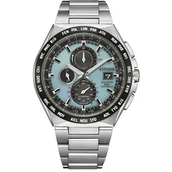 Citizen Chronograph Super Titanium Eco-Drive AT8238-84M - silber