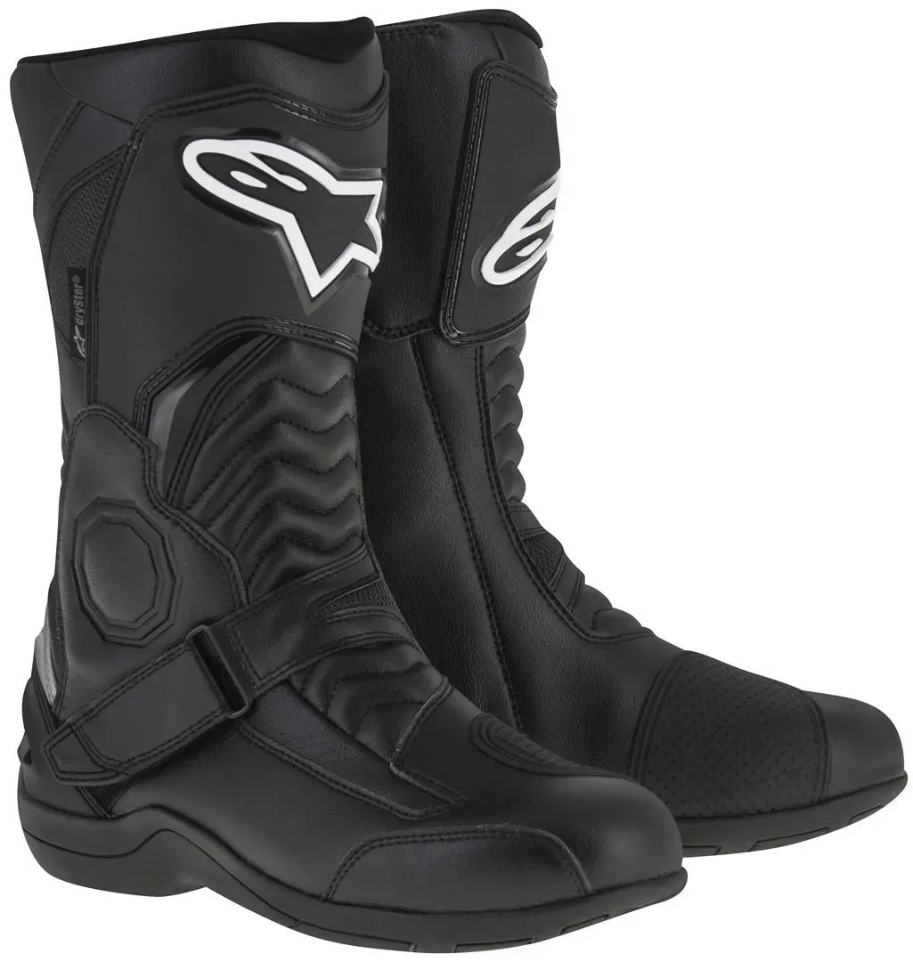 Alpinestars Pikes Drystar Motorradstiefel, schwarz, Größe 41 für Männer